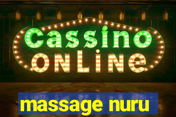 massage nuru